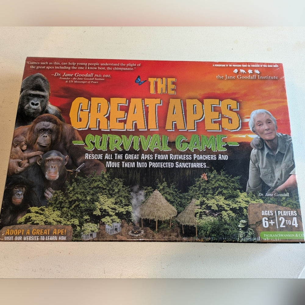 Great Apes Survival Game Jane Goodall